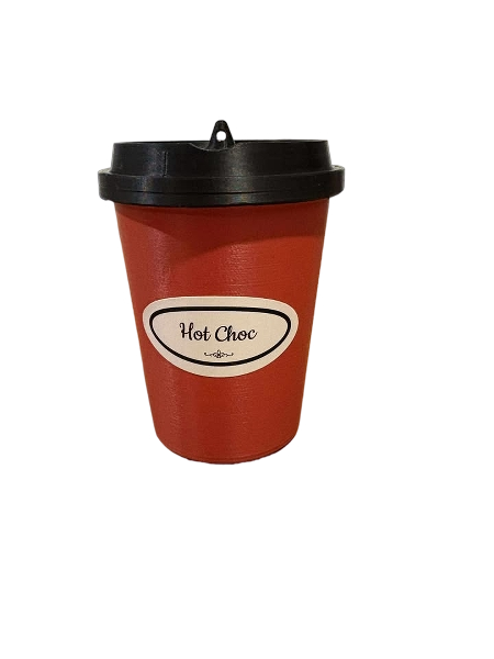 Hot Choc Hanging ornament (Red) image 0