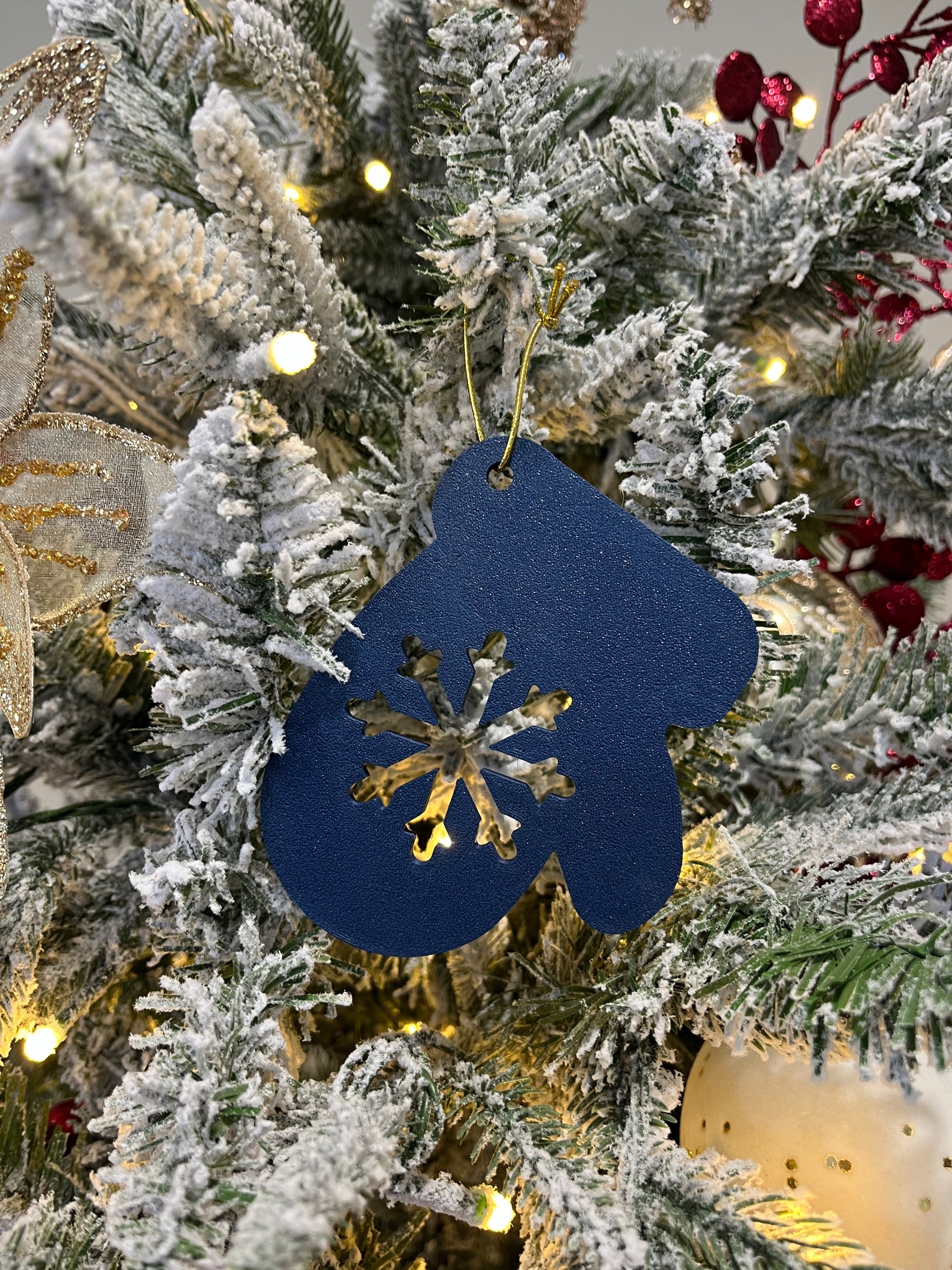 Dark Blue Mitten  image 0