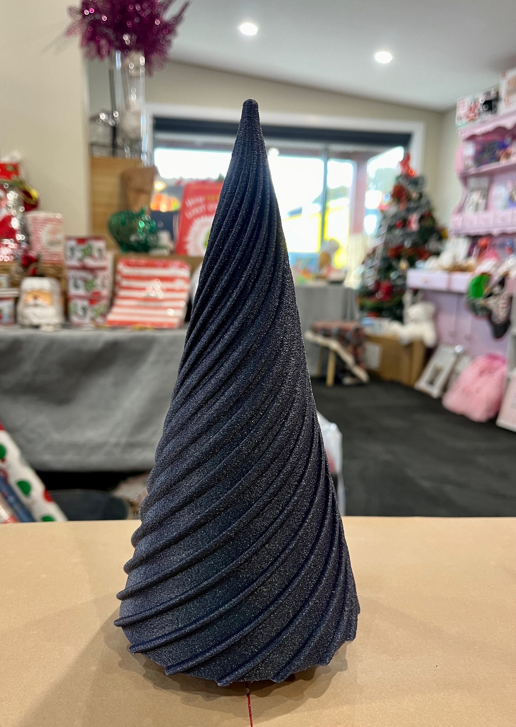 Metallic Galaxy  Blue Tree Large  image 1