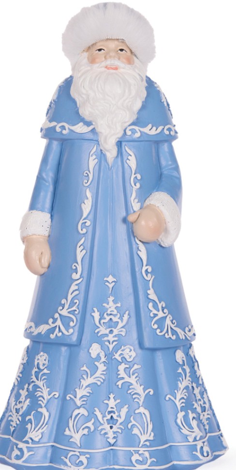 Blue & White Santa image 0