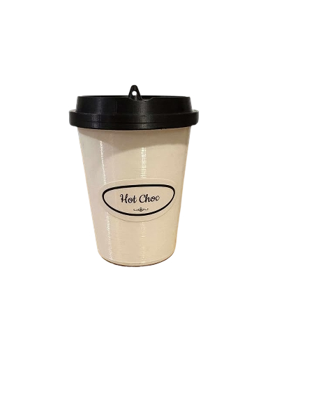 Hot Choc Hanging ornament (White) image 0