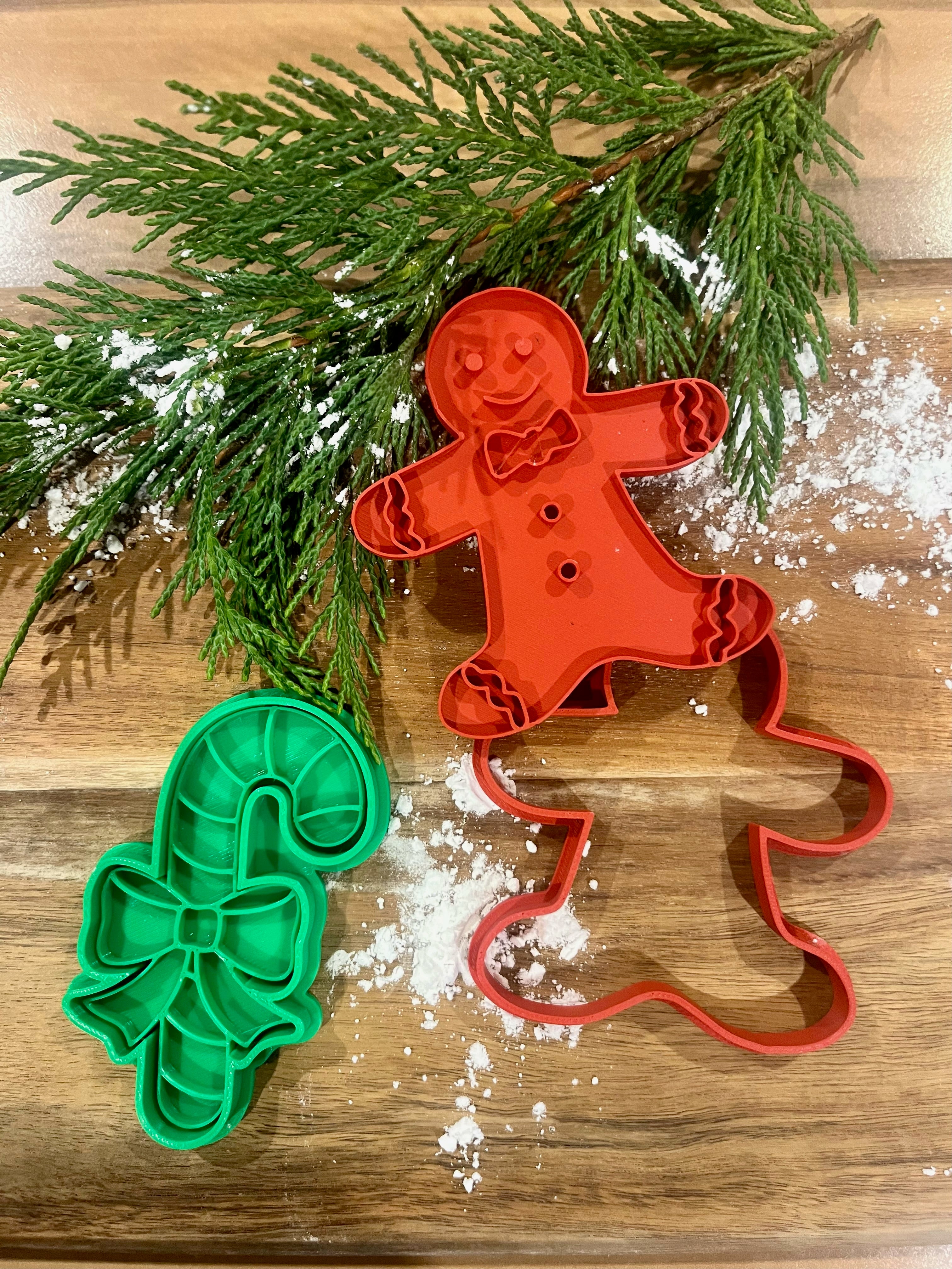 Christmas Cookie Cutter set of 3 image 1
