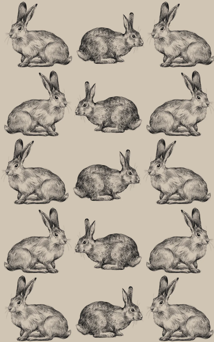 Hare Tea Towel image 0