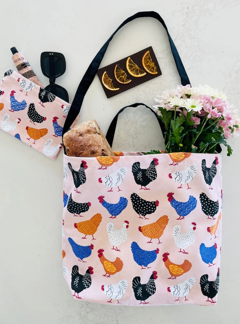 Chicken Tote Bag image 0