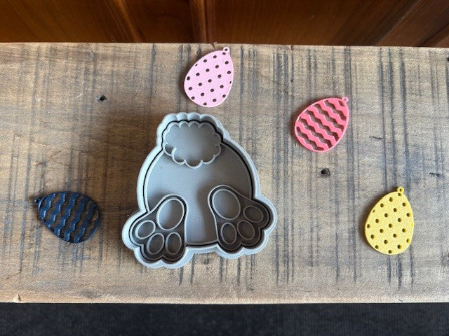 Bunny Butt Cookie Cutter image 0
