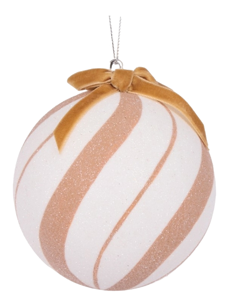 Gingerbread Swirl Bauble image 0