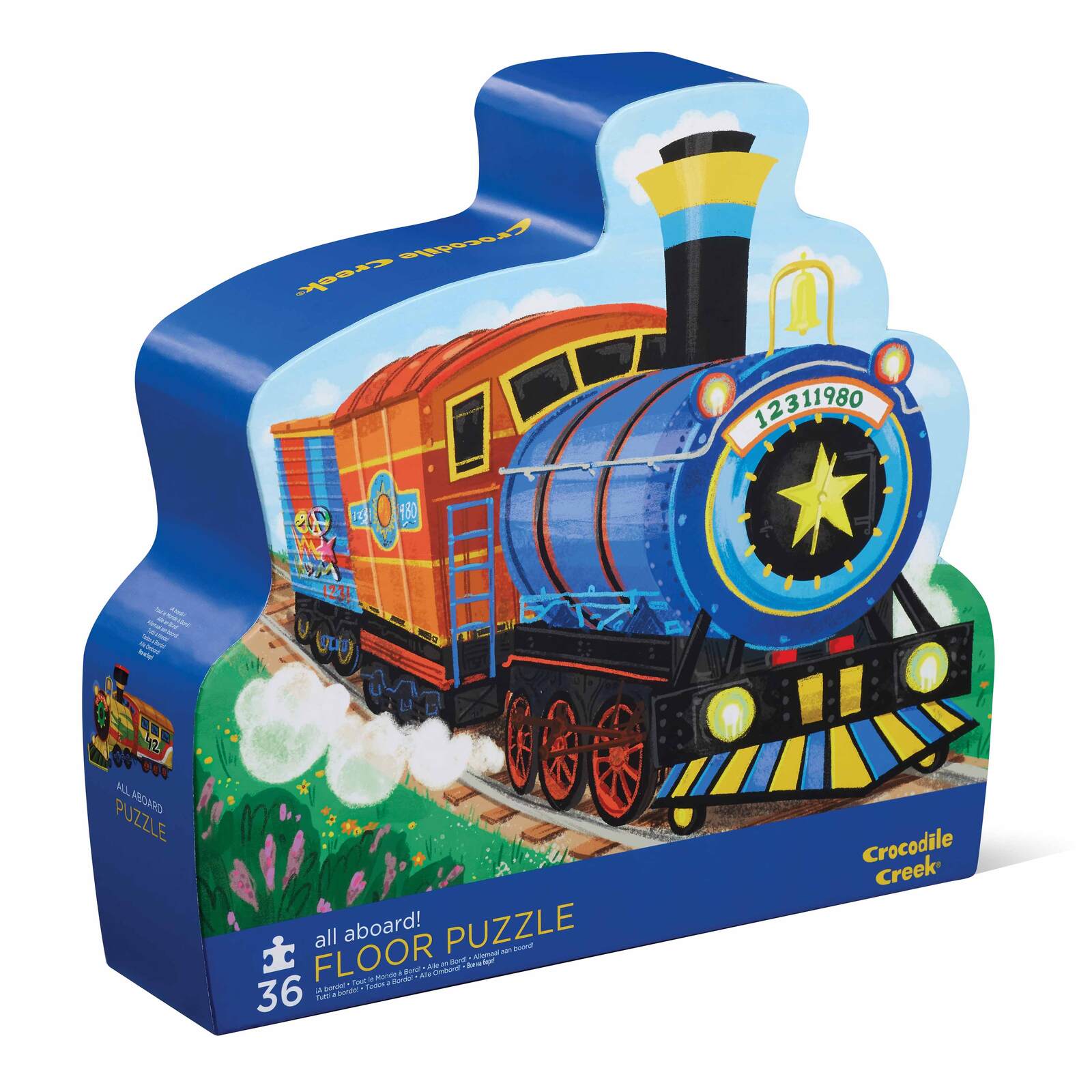 All Aboard Train Puzzle