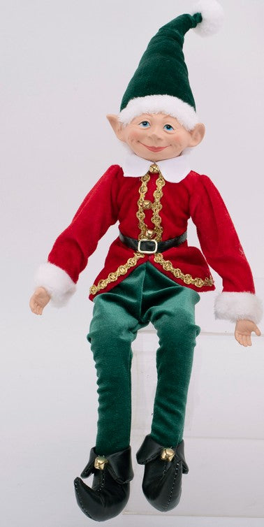 Elf in red jacket (43CM)