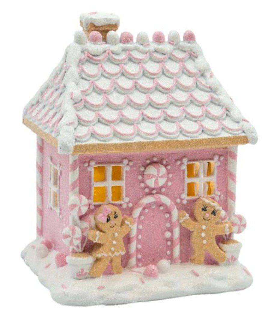 Pink Gingerbread House