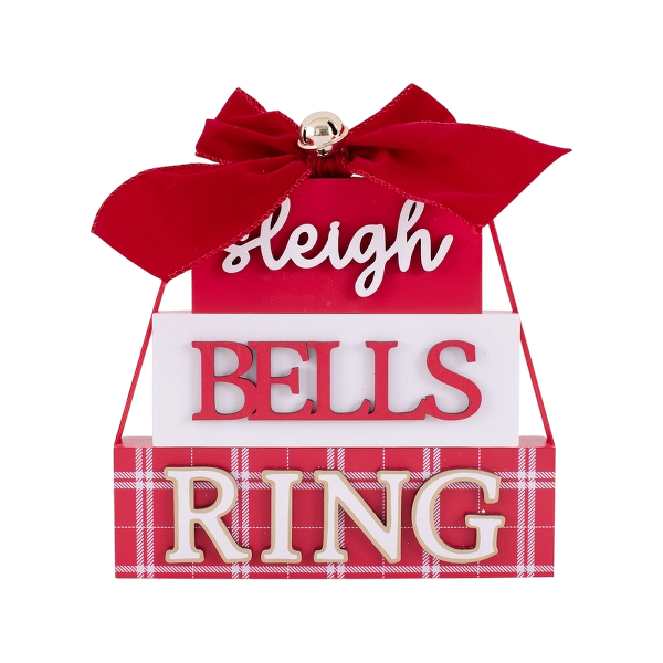 Sleigh Bells Ring stacked book