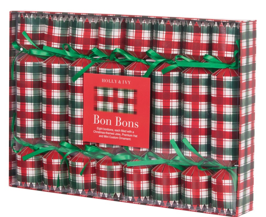 TRADITIONAL TARTAN BON BONS 8PK
