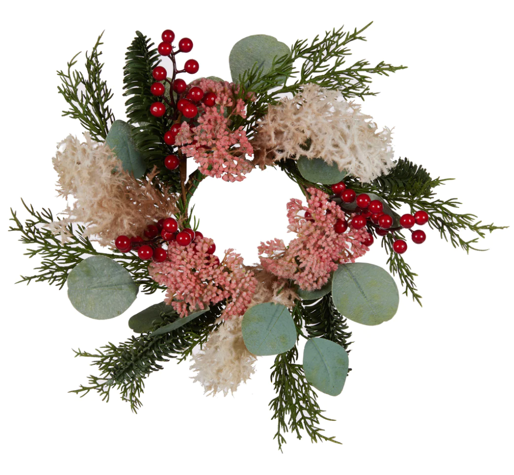Pink Flora Wreath image 0