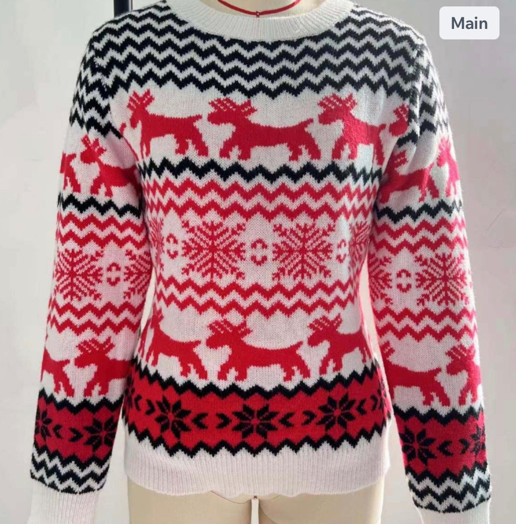 White Christmas Jumper SMALL image 2