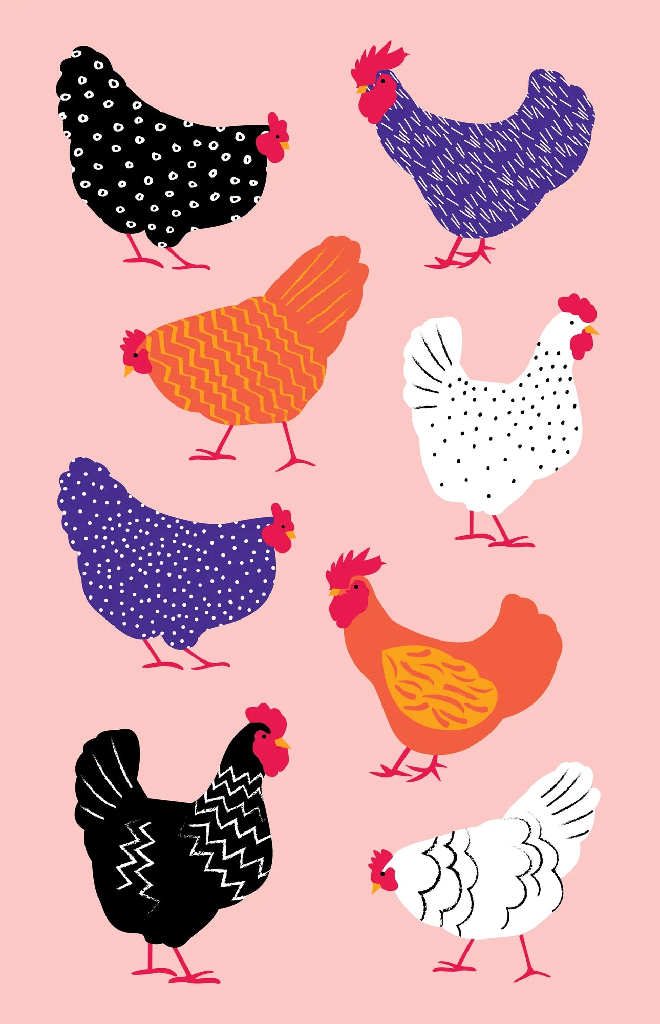 Hen Tea Towel image 0