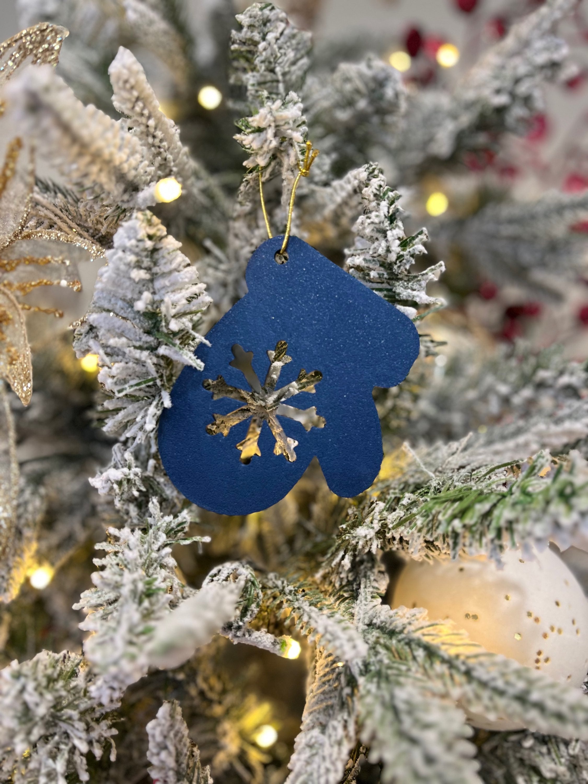 Dark Blue Mitten  image 1