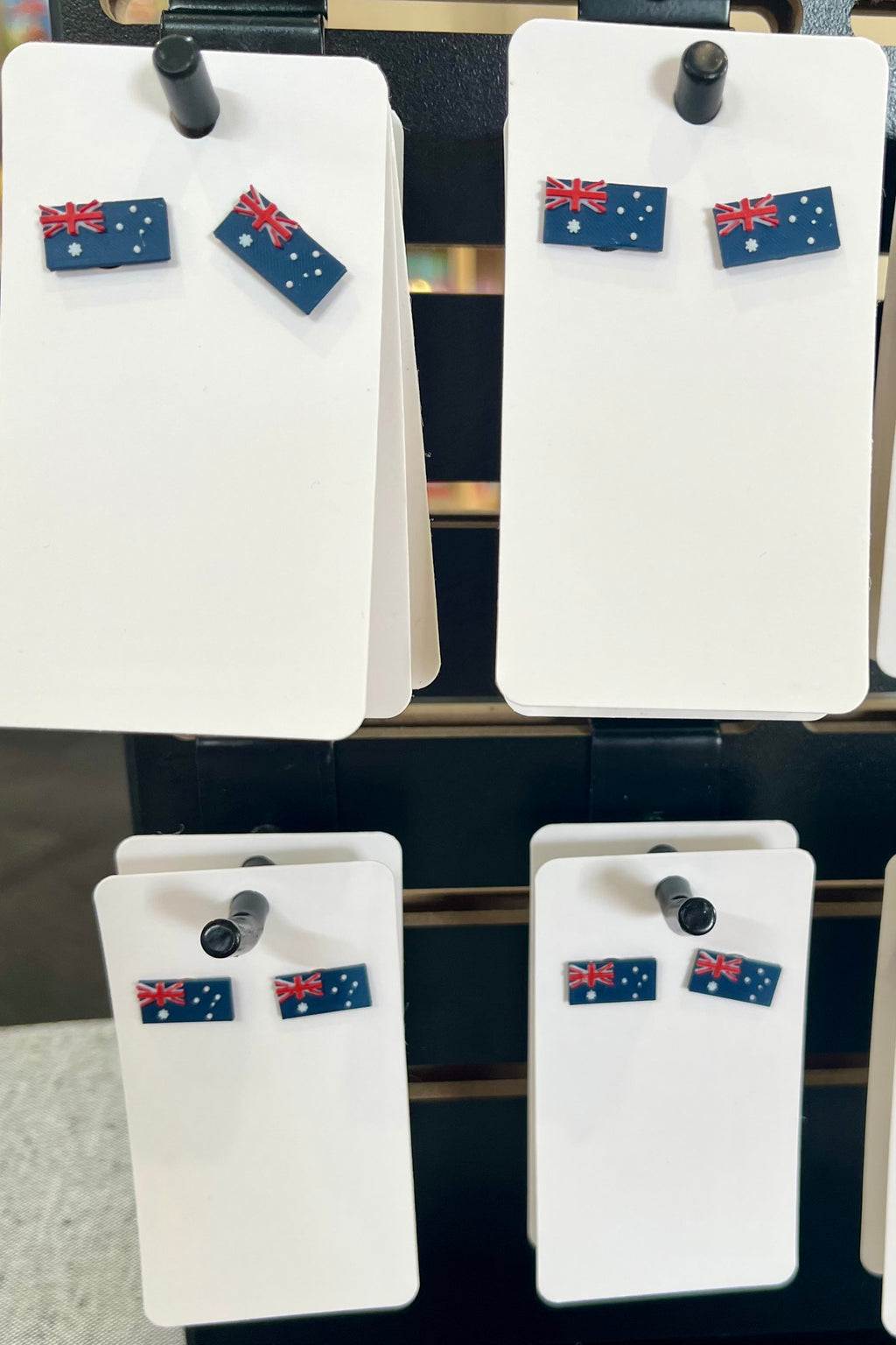 Australia Flag Earrings image 1