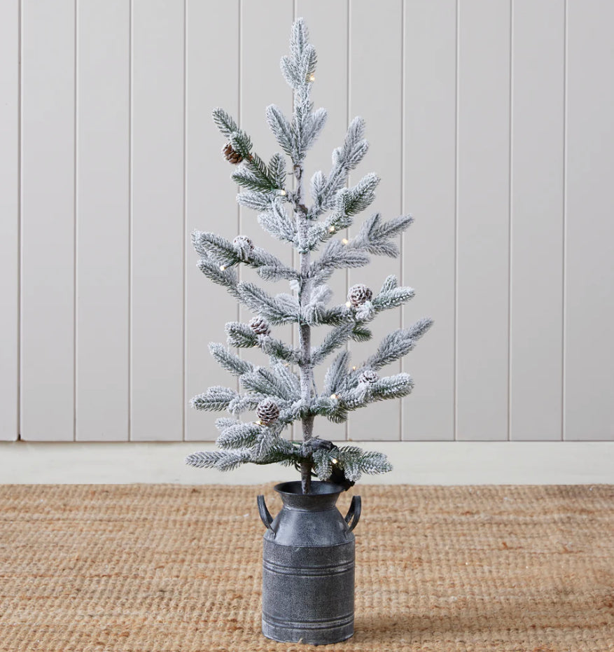 Potted Winter Spruce  ( 2.5FT - 20 LED) image 1