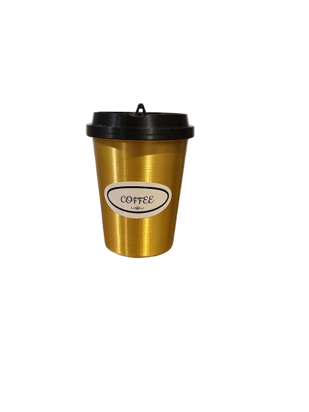 Coffee Hanging Ornament (Gold) image 0