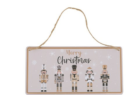 Nutcracker tin sign