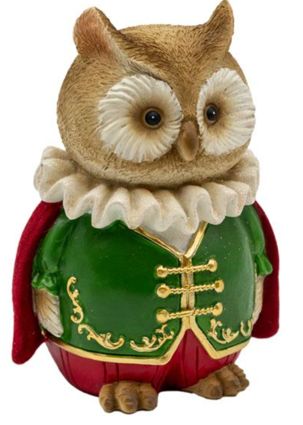 Traditional Owl Figurine